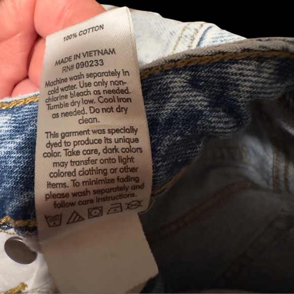 PACSUN LIGHT INDIGO 90’S BOYFRIEND JEANS - Picture 5 of 7